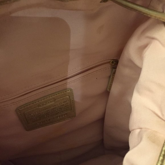 SOLD! 💗COACH Pink Poppy-Graffiti Glamour Kyra Backpack - Picture 9 of 9